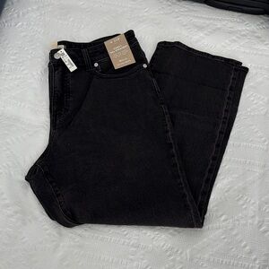 Madewell Women's Black Straight Leg Jeans